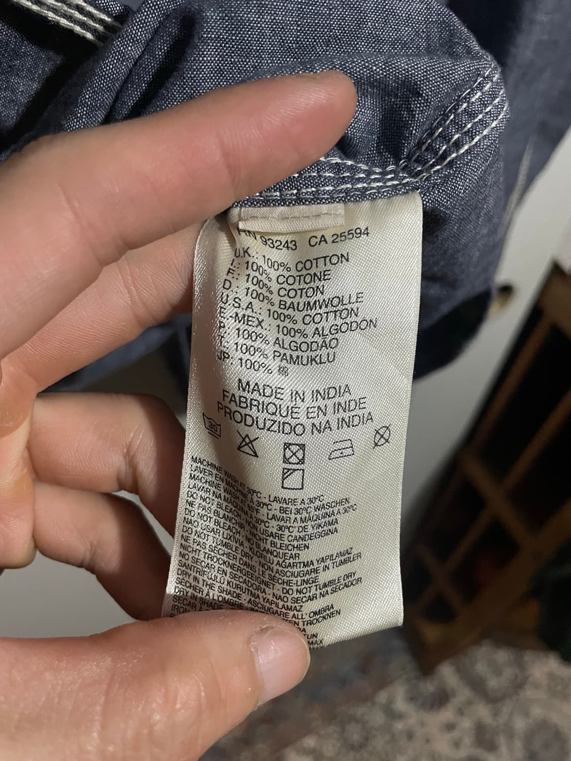 데님 트러커 셔츠 상품이미지7