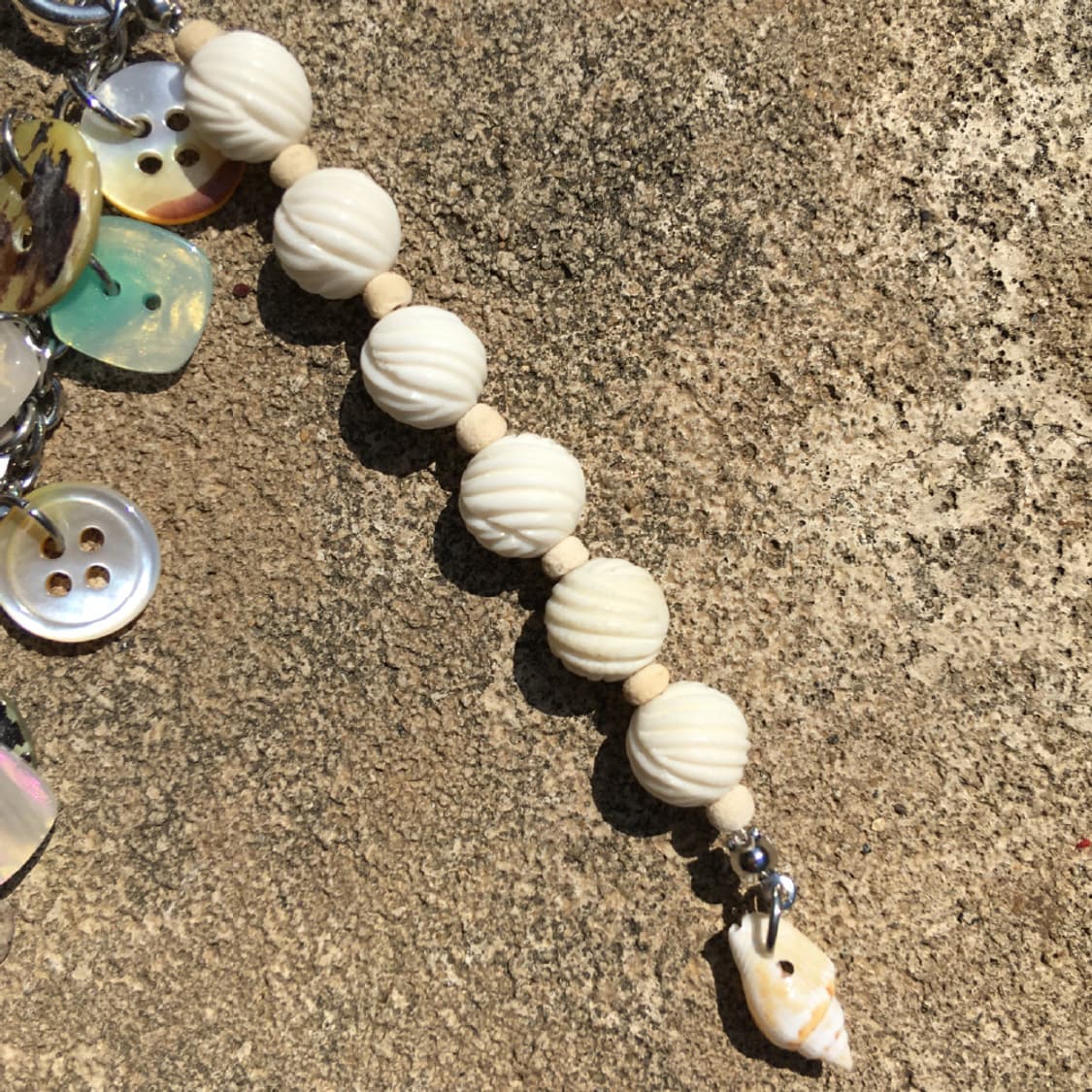 button charm Keyring (handmade) 상품이미지3