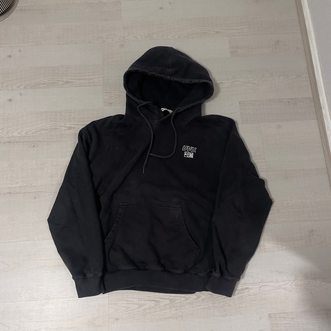 M) UVU 서울 마라톤 블랙 후드 상품이미지2