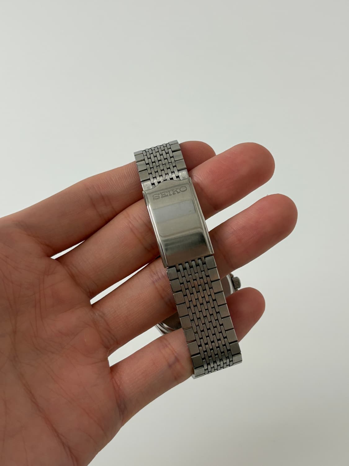 90s spirit texture dial silver quartz 상품이미지7