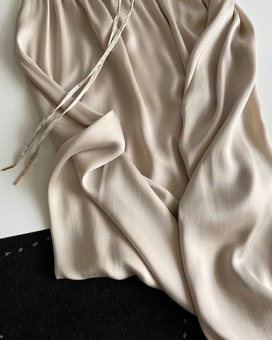 silk long skirt 상품이미지4