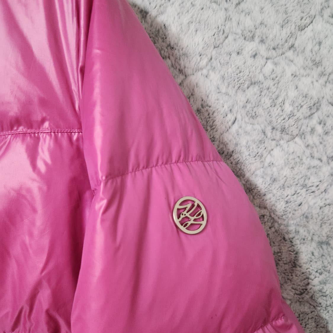 H339 [77] 칼라거펠트 거위털 패딩 점퍼 상품이미지2