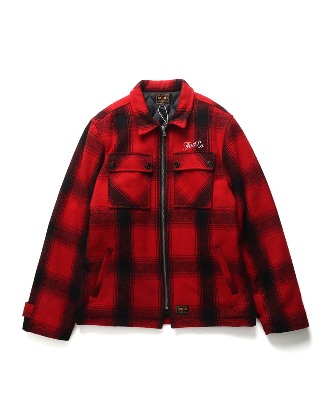 FUCT Plaid Zip Jacket 상품이미지1