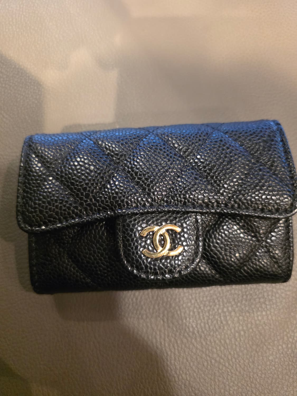 샤넬 클똑 금장 지갑  상품이미지6