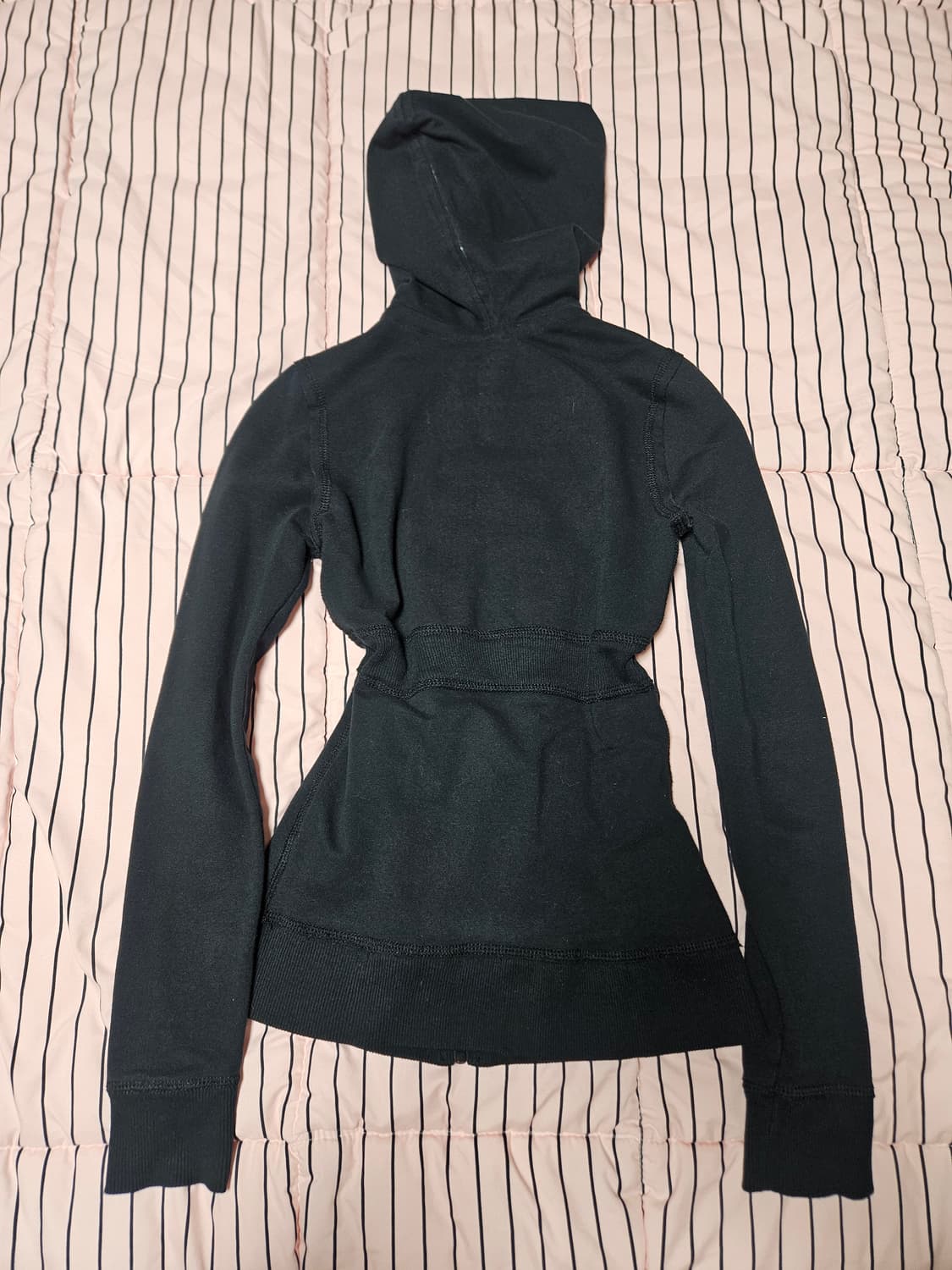 폴로 랄프로렌 슬림핏 후드집업 블랙 딱붙핏 여리핏 상품이미지4