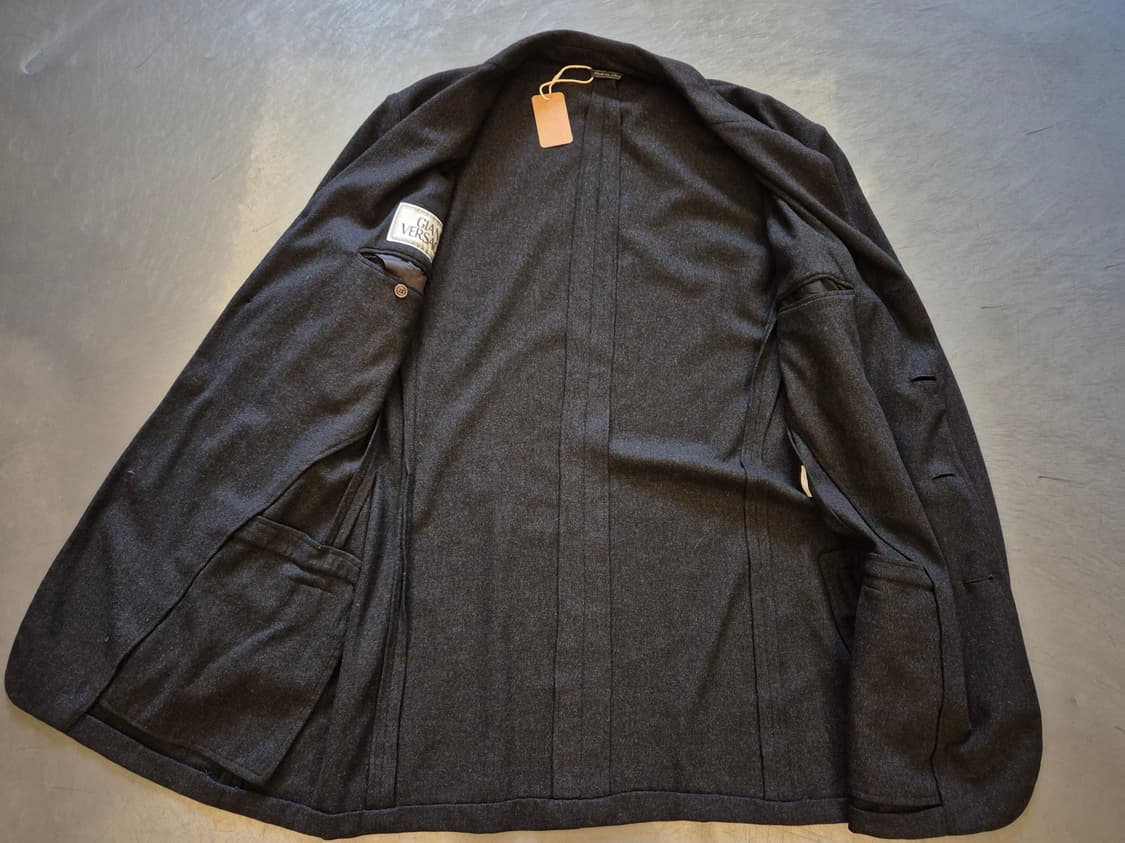 90s 지아니 베르사체 울 자켓 상품이미지3