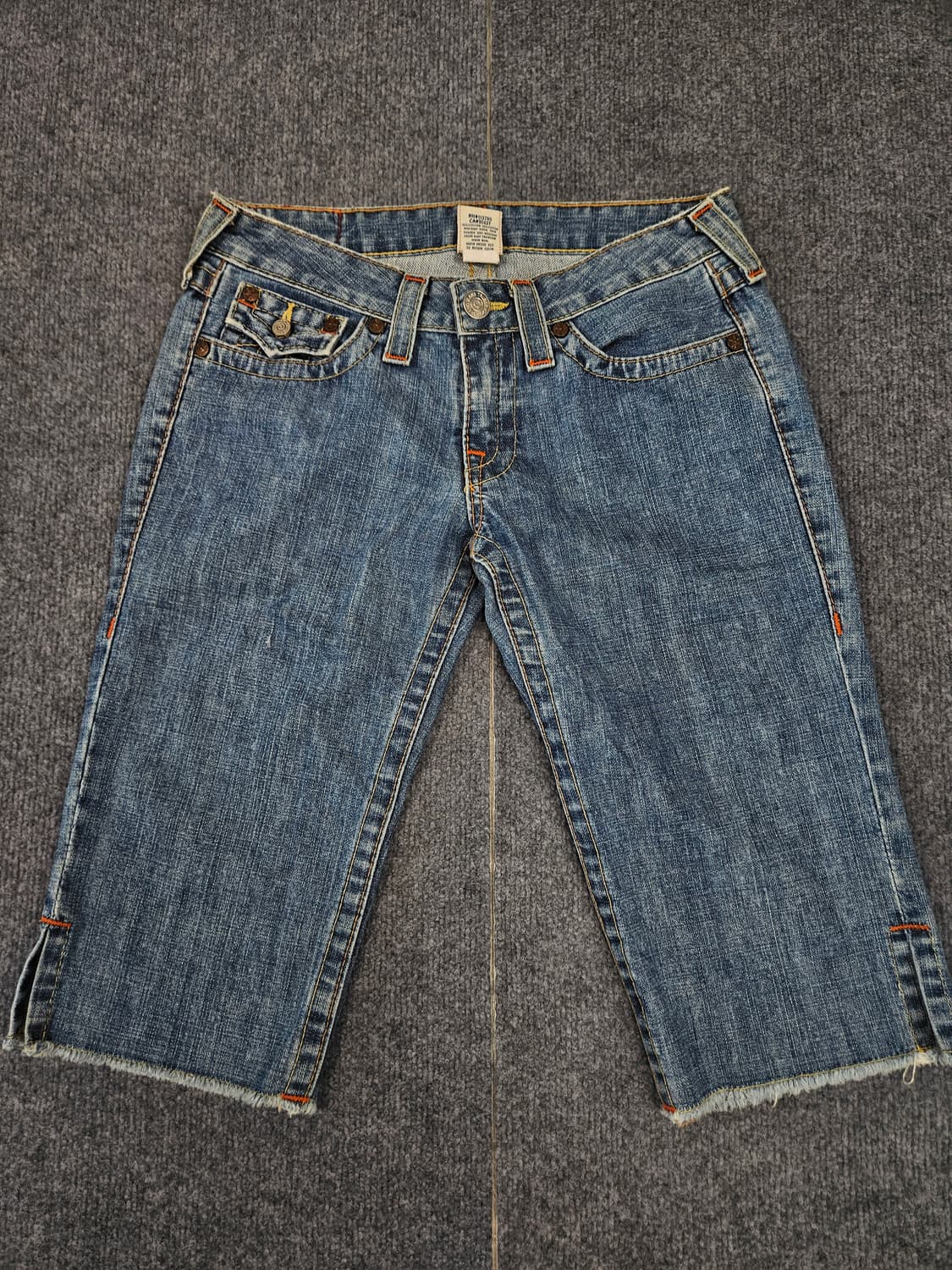 트루릴리젼 하프 데님 팬츠 급처 상품이미지1