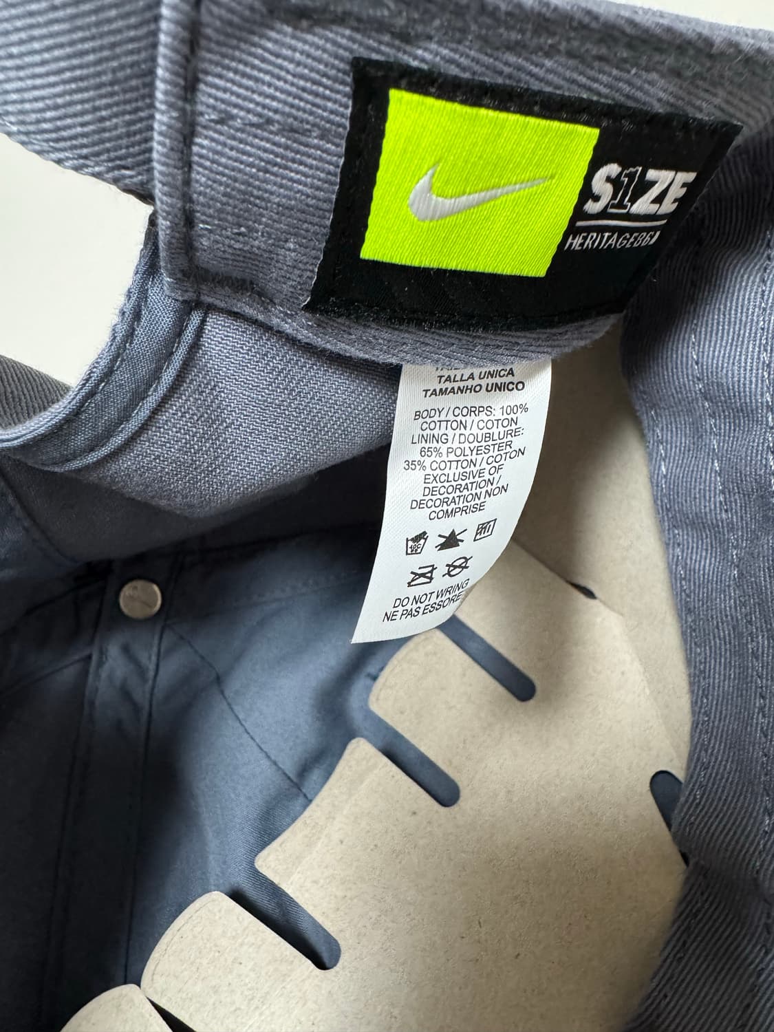 나이키 차콜 베이지 볼캡 일괄 미친 가격에 판매합니다! 상품이미지5