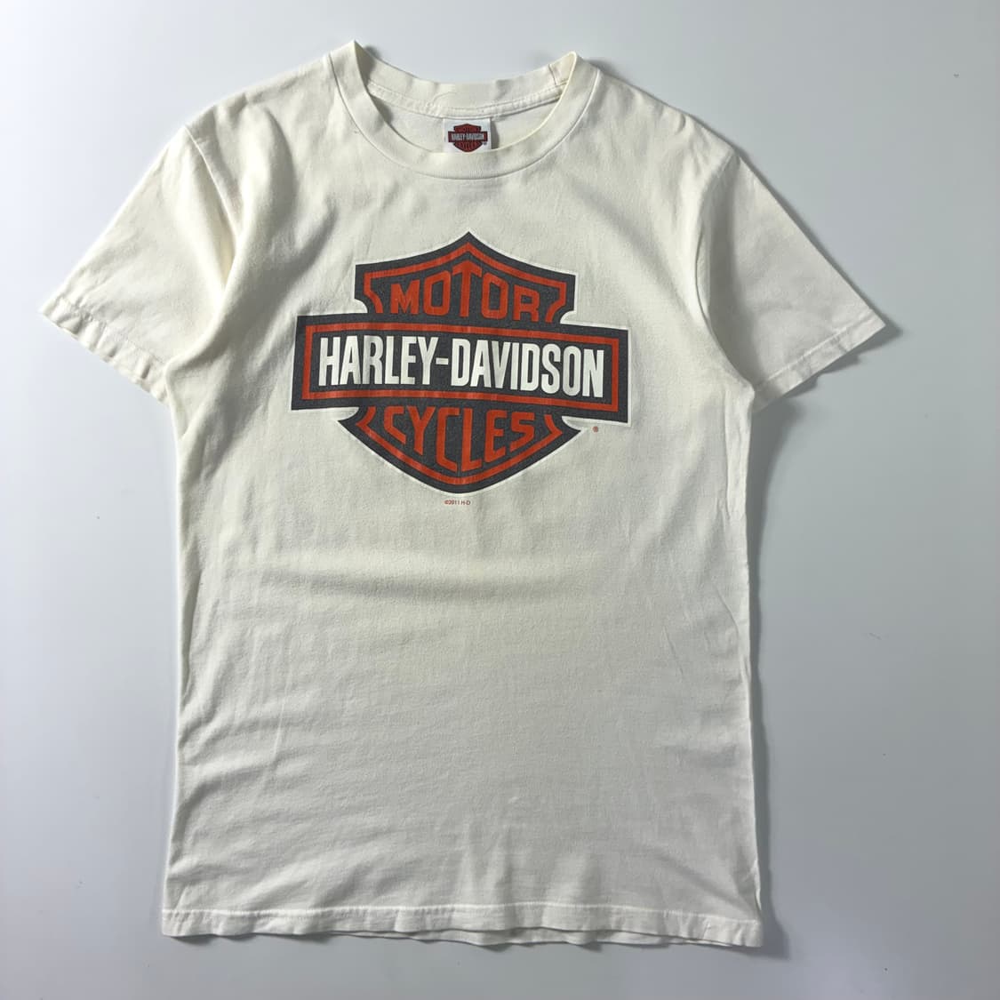 Harley-davidson  할리데이비슨 코리아 에디션 화이트 반팔티 상품이미지2
