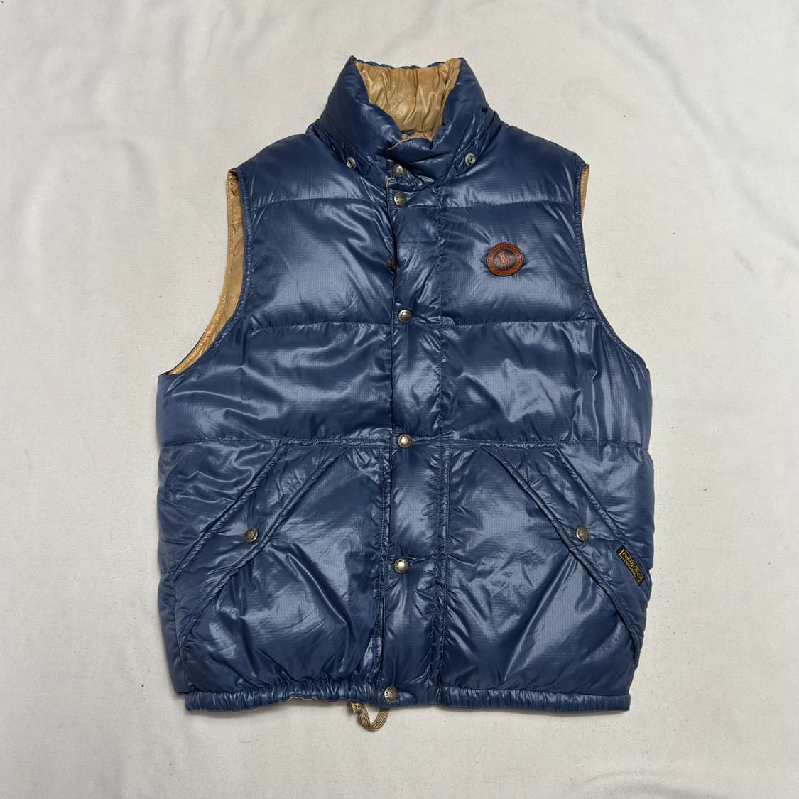 L 폴로랄프로렌 쿠키와펜 블루 다운 패딩 베스트 상품이미지2