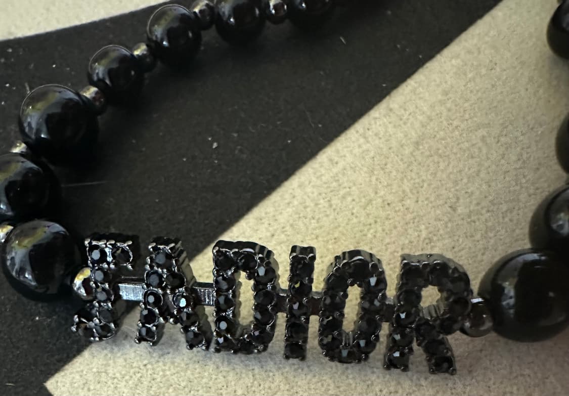 디올 자도르 블랙 볼 팔찌  상품이미지3