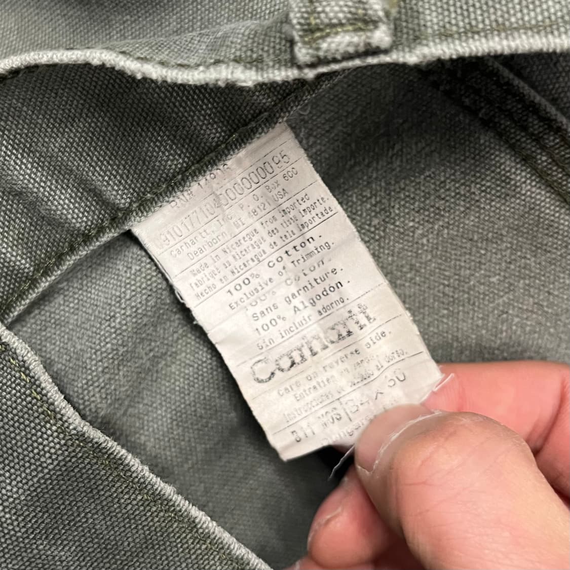 Carhartt B11 카펜터 팬츠 (34“) 상품이미지6