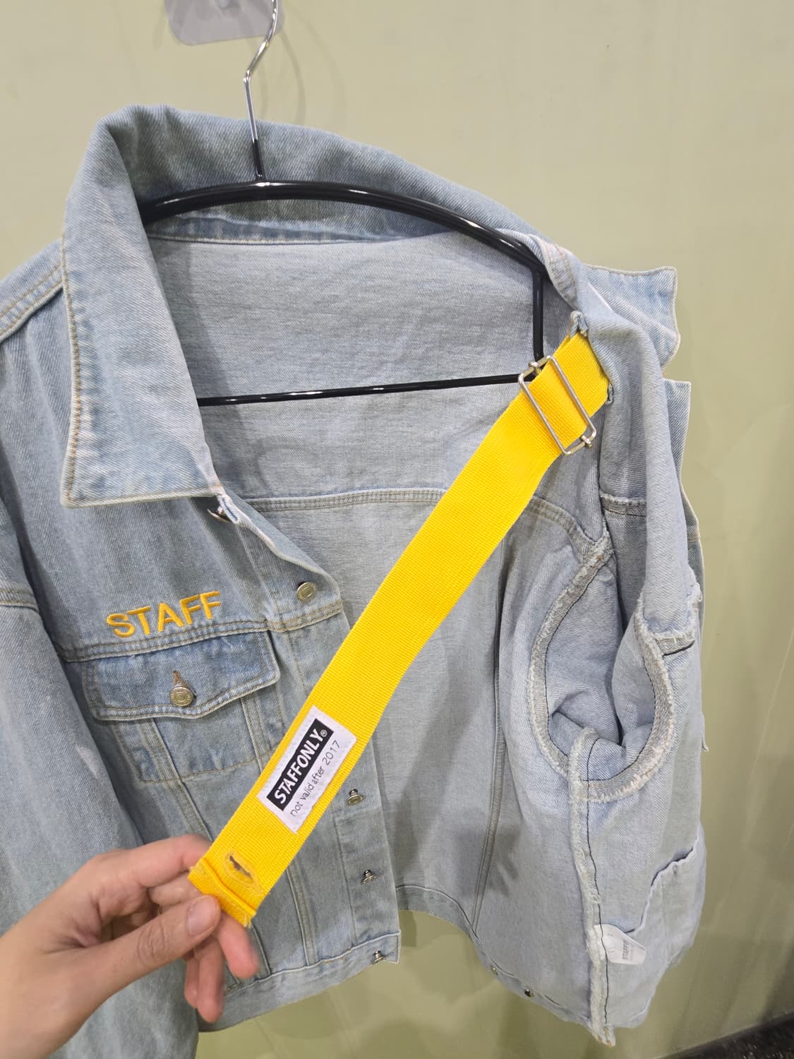 STAFFONLY 스태프온리 데님 자켓 상품이미지8
