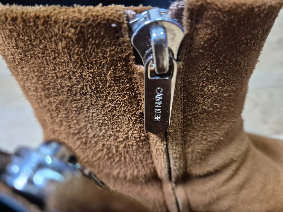 캘빈클라인 205w39nyc 스틸토 스웨이드 앵클 부츠 43.5 상품이미지4