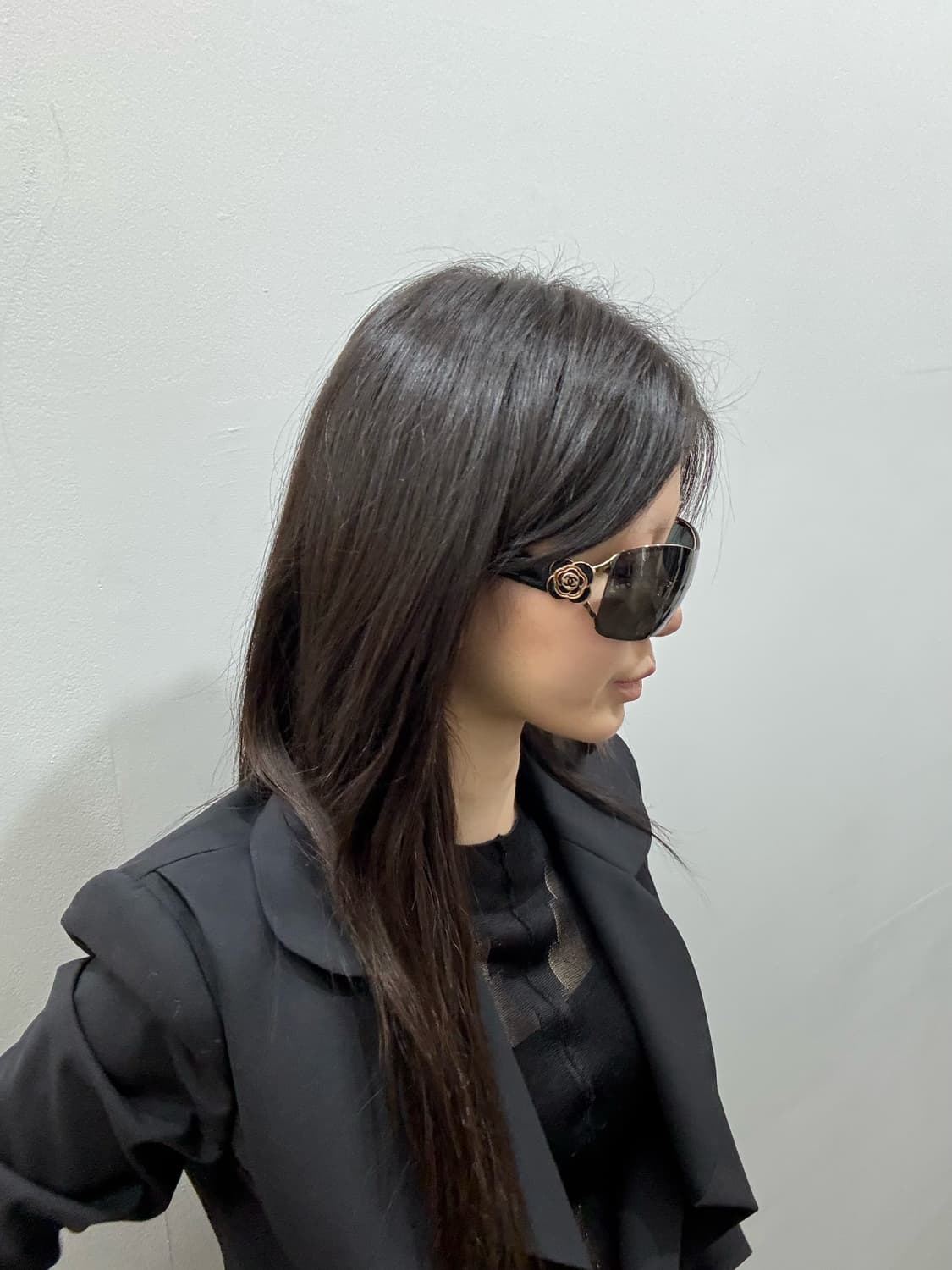 샤넬 사이드 로고 카멜리아 고글 선글라스 상품이미지4