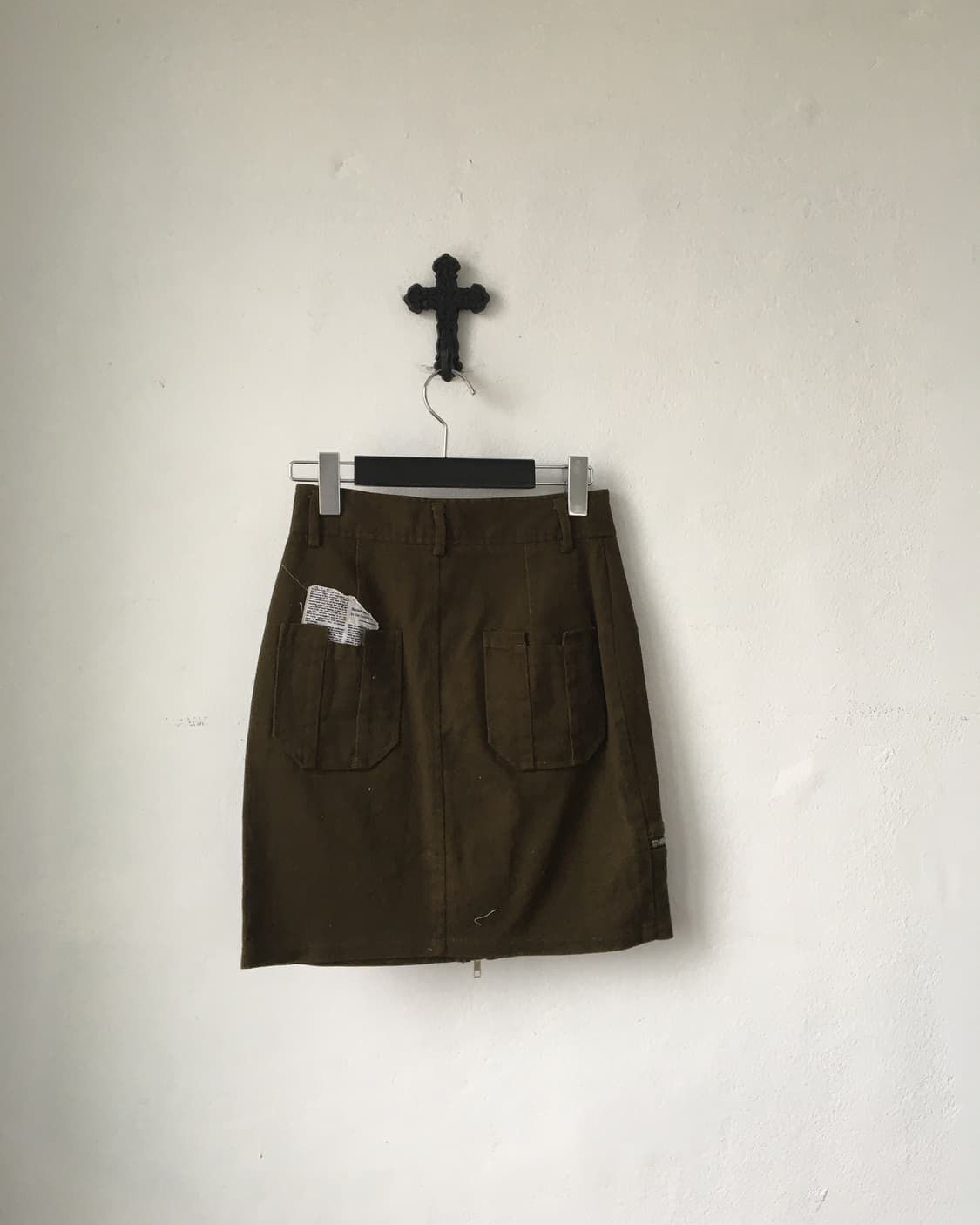 Zipper point mini skirt 상품이미지2