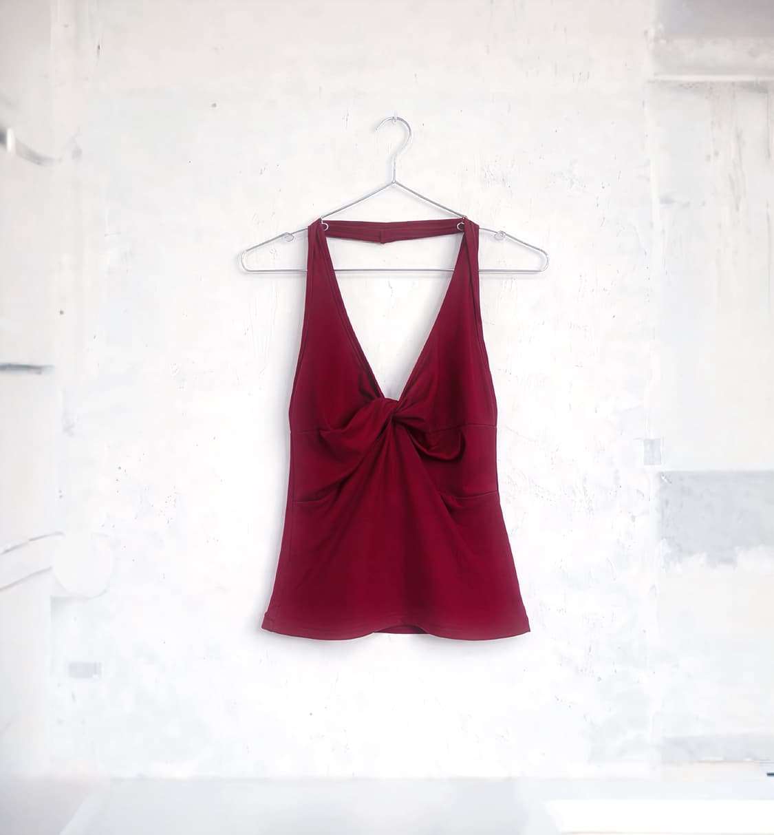 Red sleeveless top 상품이미지1