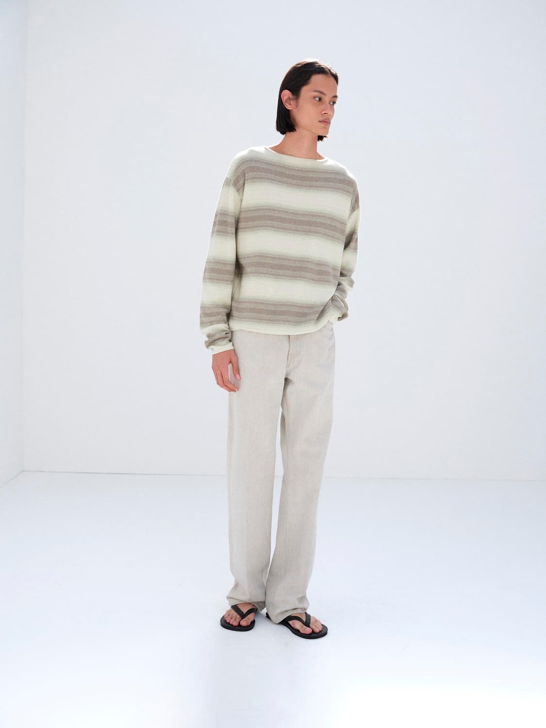 AURALEE 26SS 페이드 하드 트위스트 데님 5p 32사이즈 상품이미지4