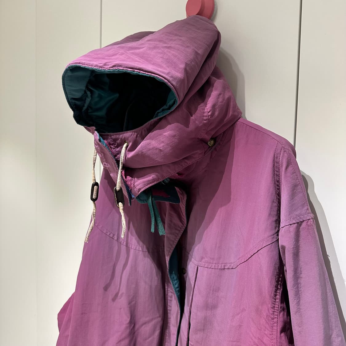 70’s 오리지널 페이딩 나일론 파카 상품이미지7