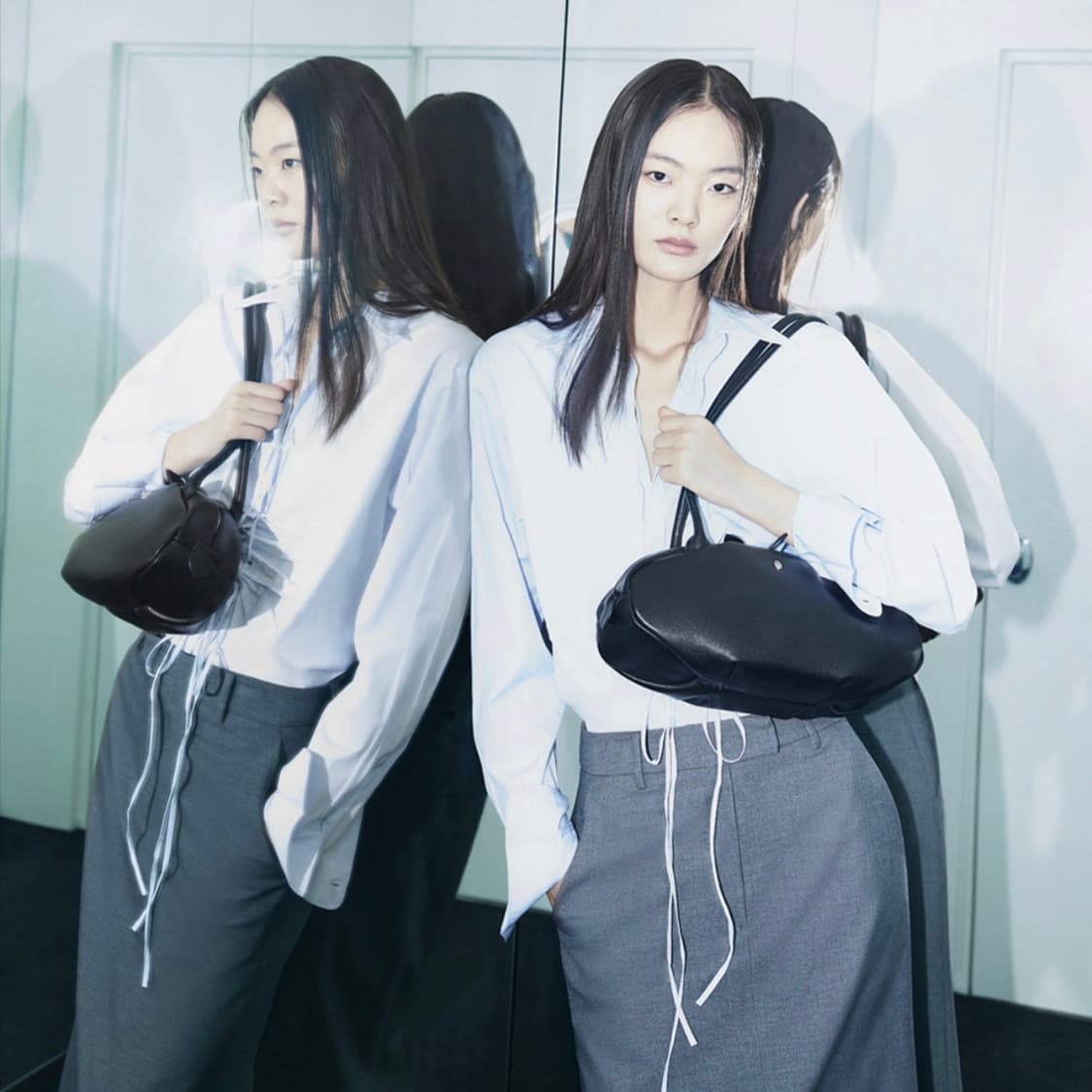 (새상품) 이랩 EEREP 오발 숄더백 블랙 상품이미지10