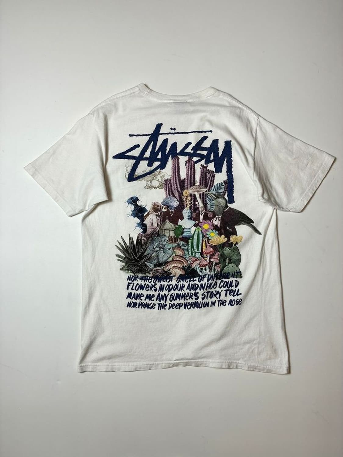 스투시 싸이키델릭 화이트 반팔 티셔츠 PN9087 상품이미지1