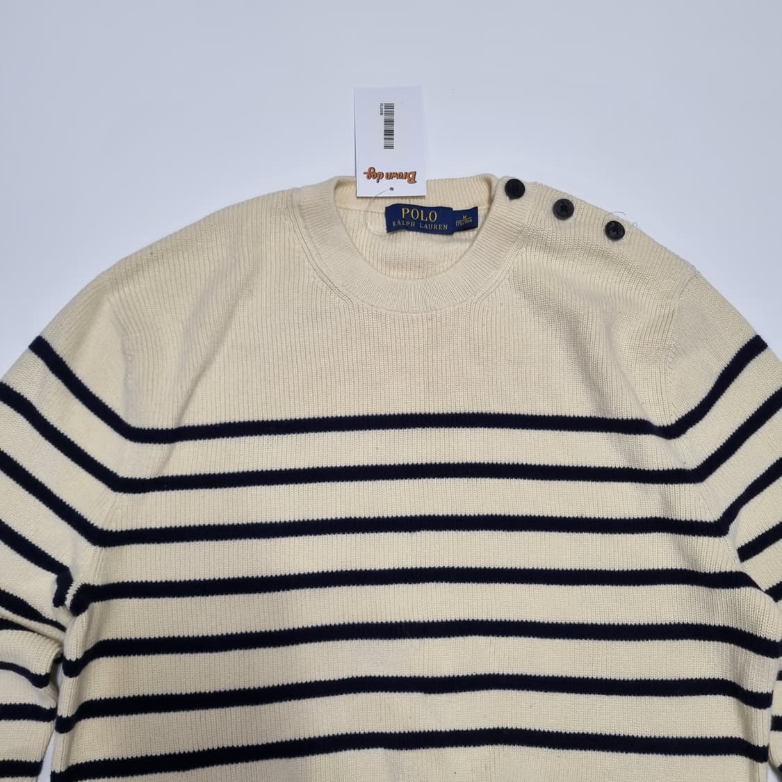 폴로 랄프로렌 코튼 스웨터 해군 니트  상품이미지3