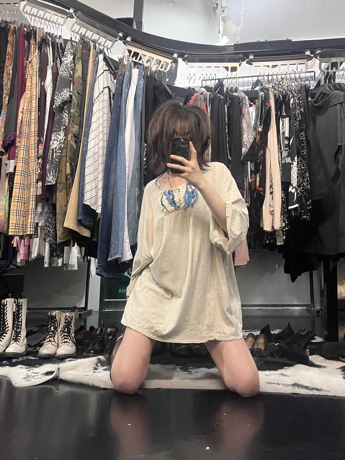 캐피탈 프릴 롱슬리브 상품이미지1