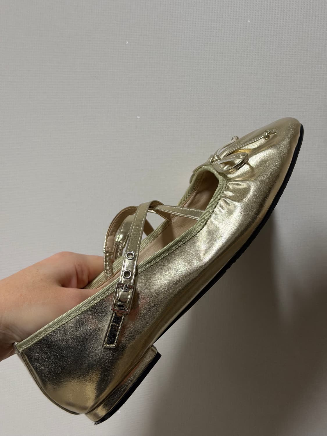 슈펜 발레리나 슈즈 골드 240 상품이미지4