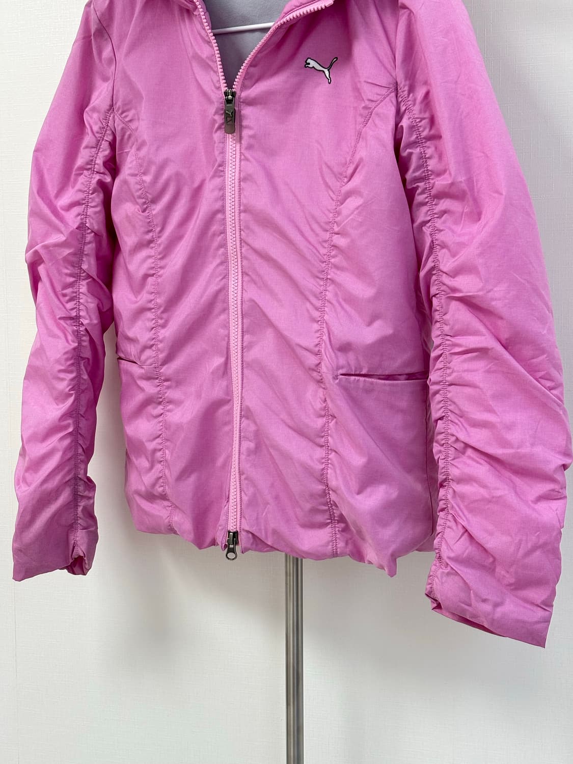 PUMA 블러쉬 핑크 후디 패딩 상품이미지6