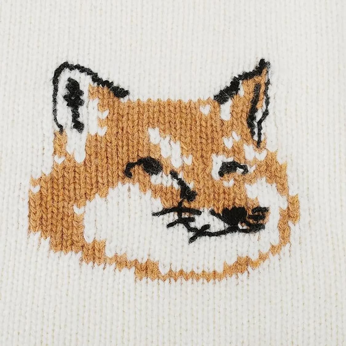 메종키츠네 22FW 폭스헤드 오버사이즈 하이넥 스웨터 상품이미지2