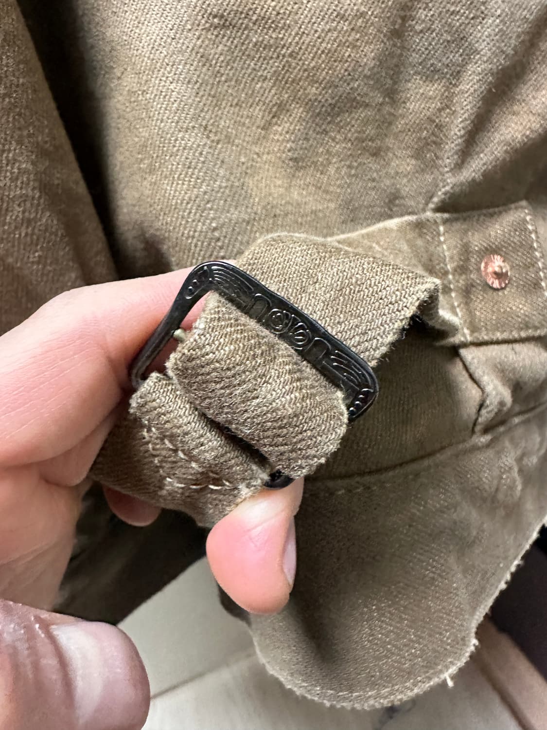 RRL 브라운 데님 그리즐리 M 상품이미지6