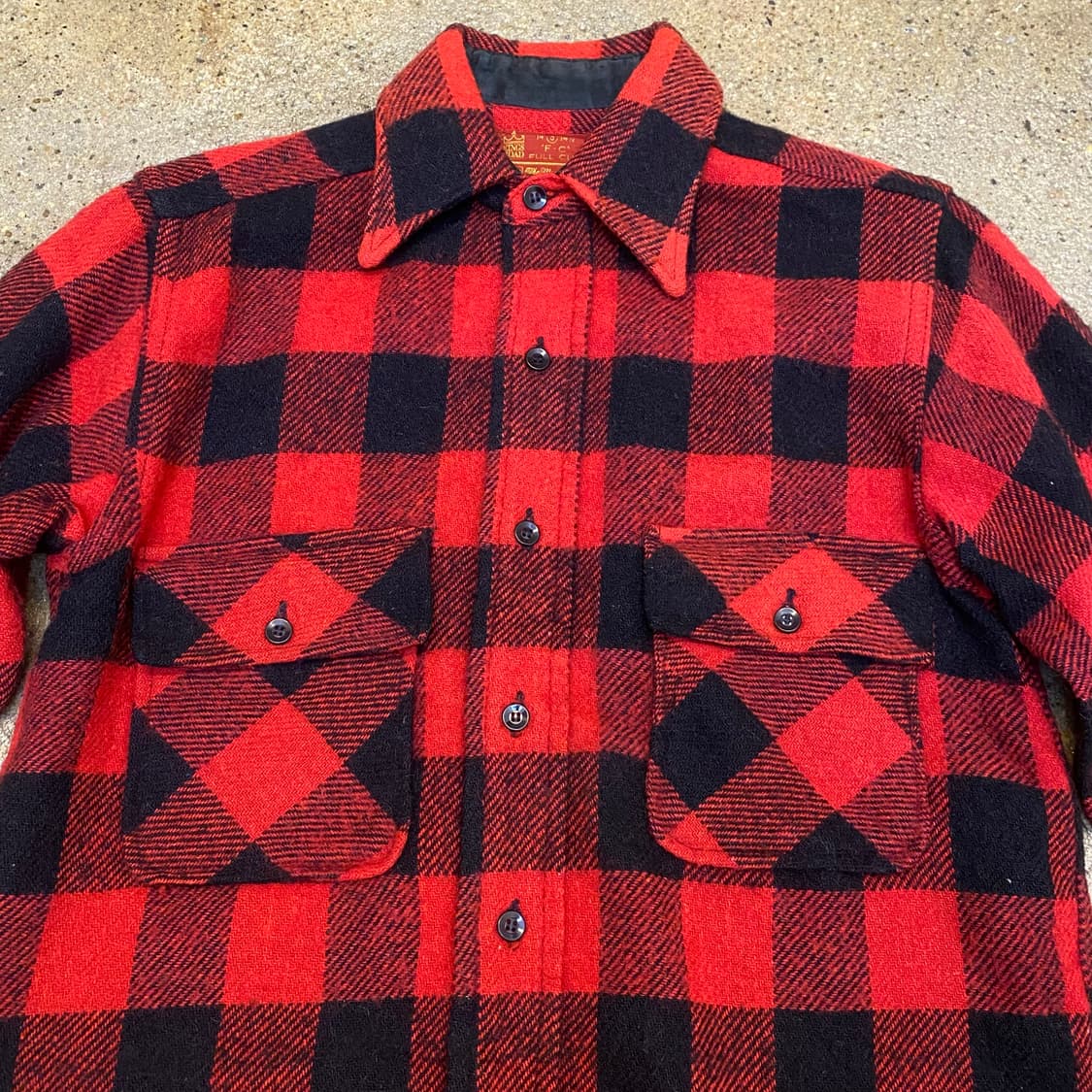 USA 미국 빈티지 체크남방 체크셔츠 상품이미지2