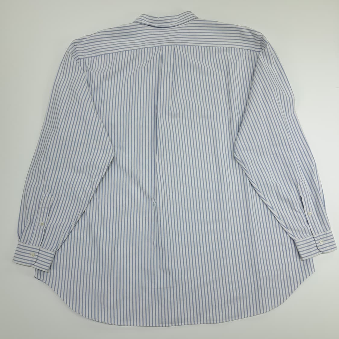 CN717 3XLT 폴로 랄프로렌 스카이블루 스트라이프 긴팔 셔츠 남방 상품이미지7