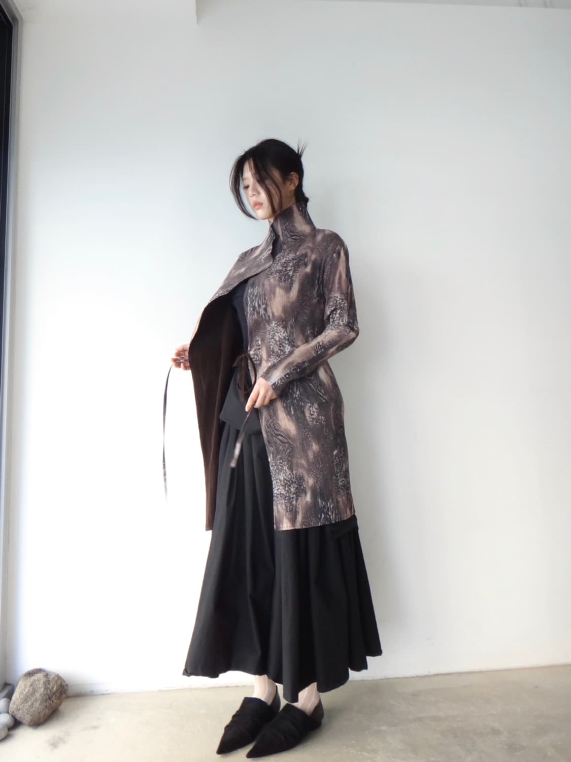 Fury pleats strap ops & top / moca brown 상품이미지2