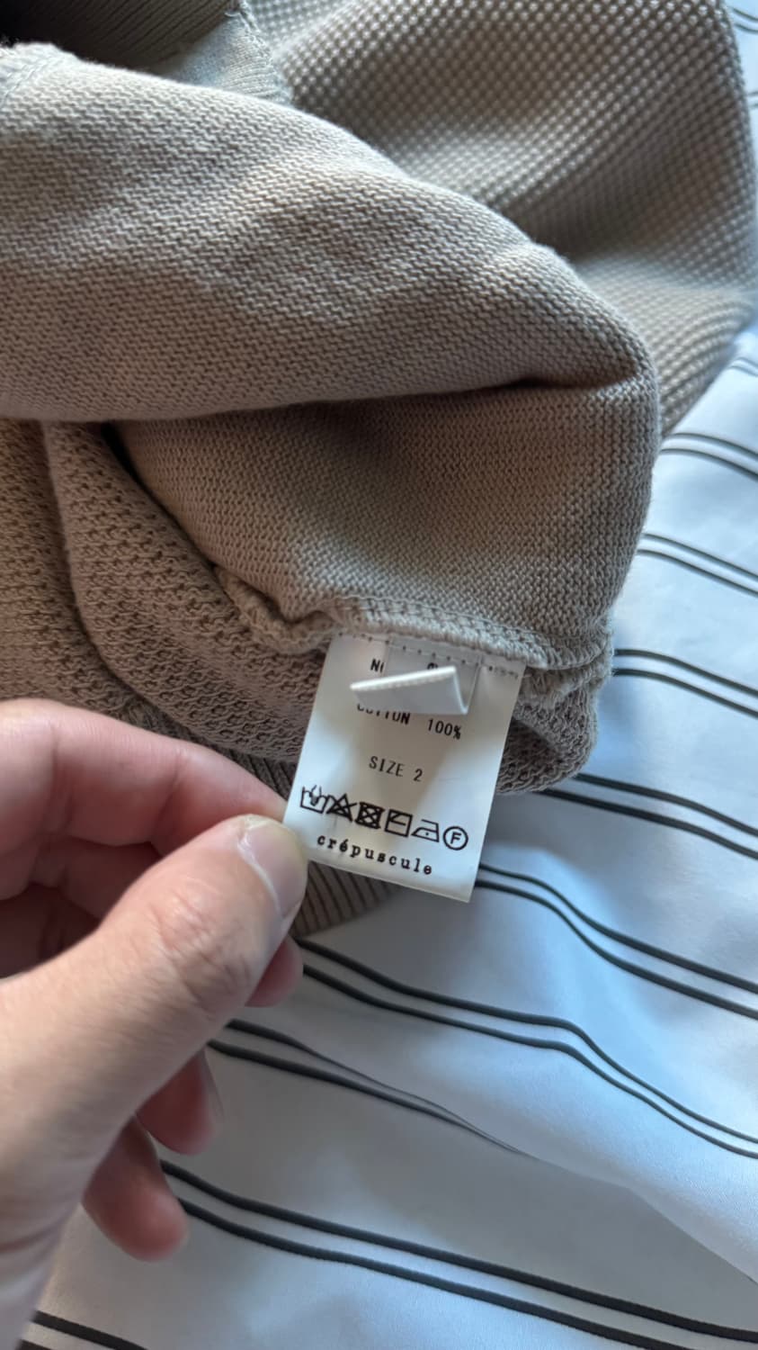 크리퍼스큘 모스스트치 가디건 2사이즈 상품이미지2