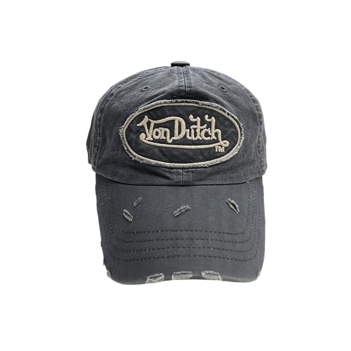 본더치 y2k 그런지 그레이 볼캡 상품이미지4