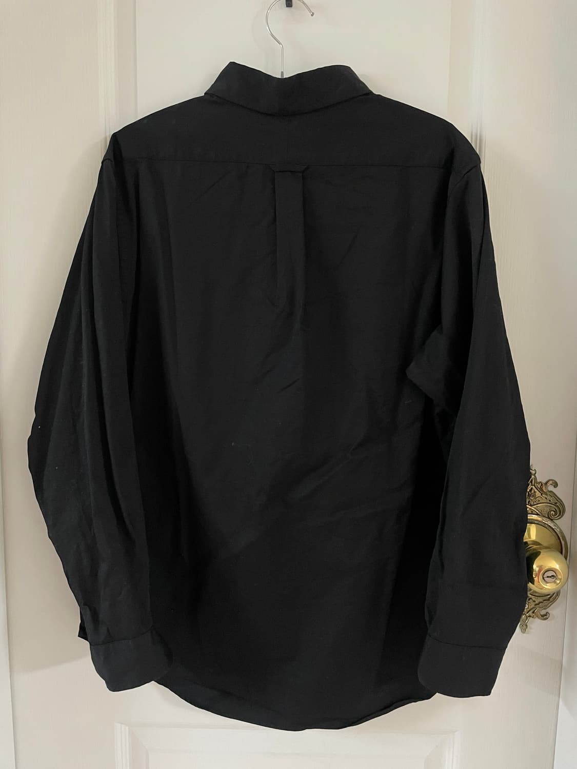 디스이즈네버댓 블랙 셔츠 T-Logo Twill Shirt Black 상품이미지2