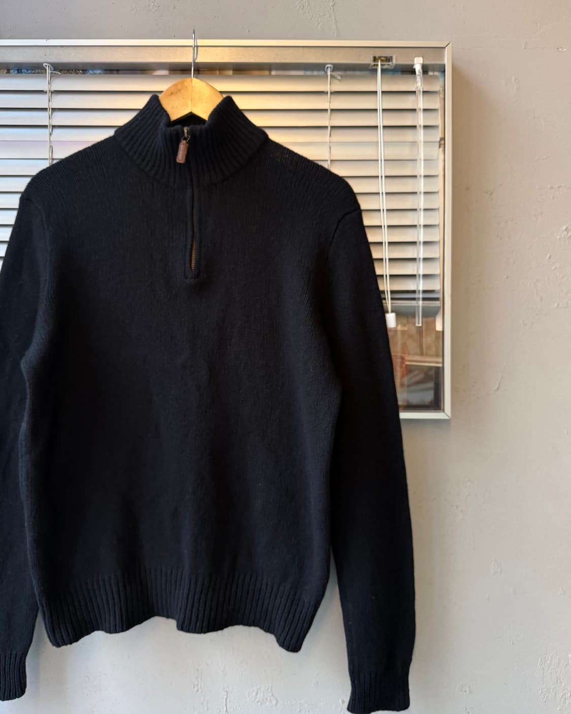 Polo Ralph Lauren angora half-zip knit 상품이미지2