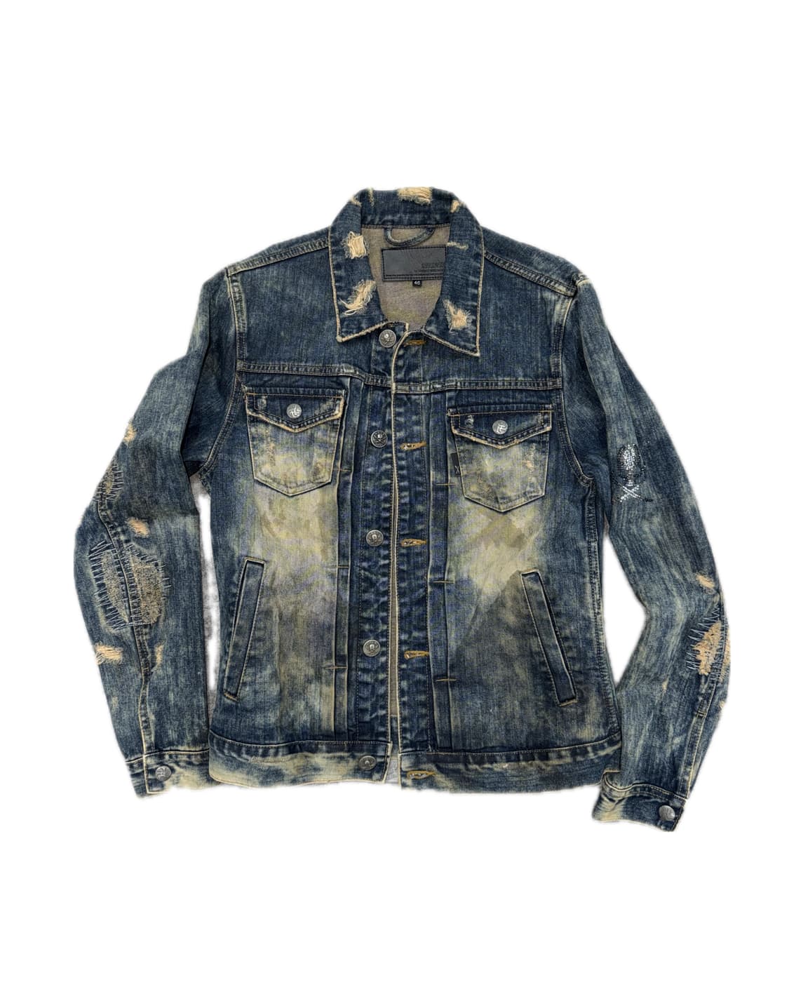 Hiromu Takahara repaired denim jacket 상품이미지1