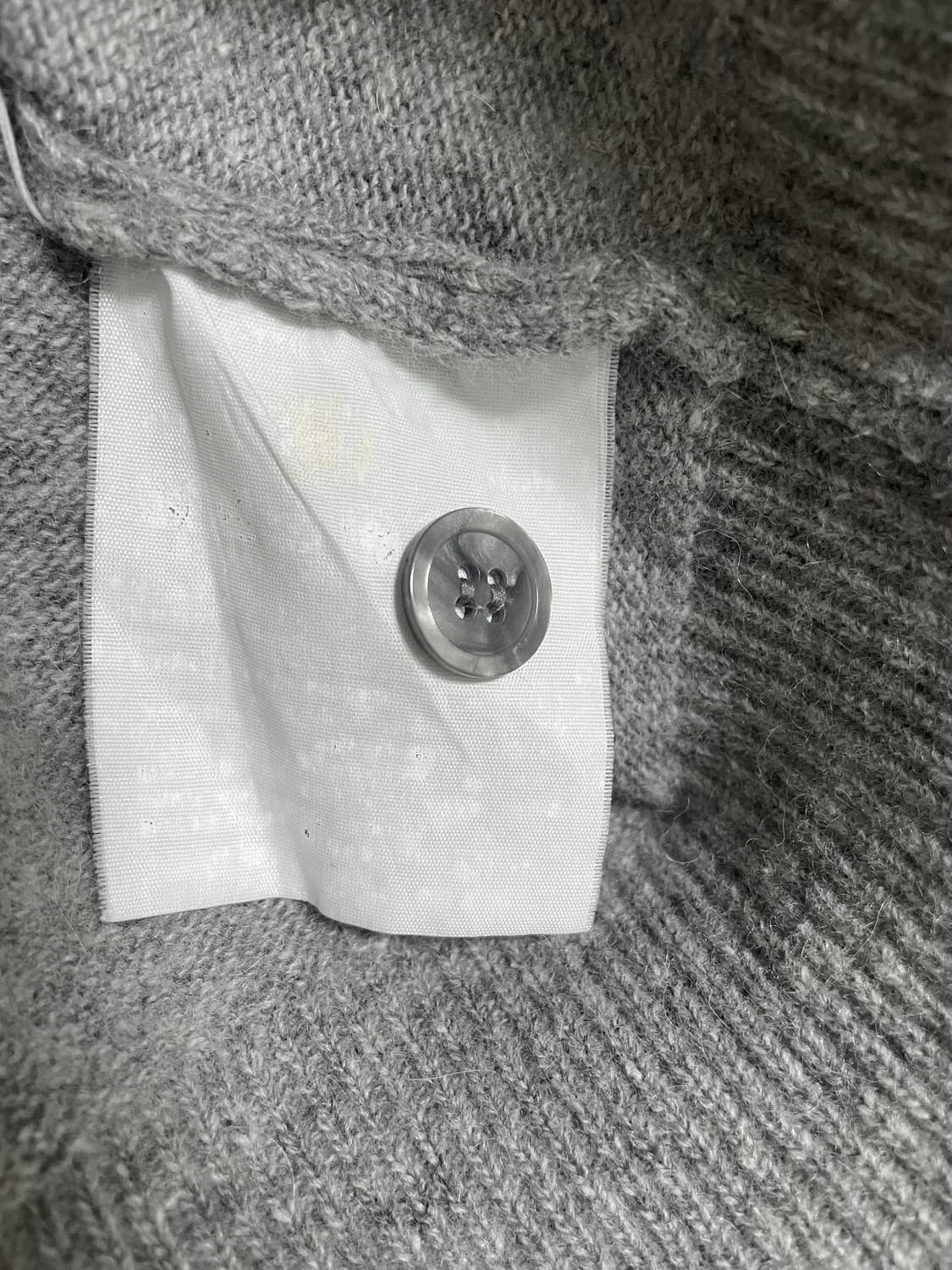 꼼데가르송 PLAY 가디건 L 그레이 상품이미지4