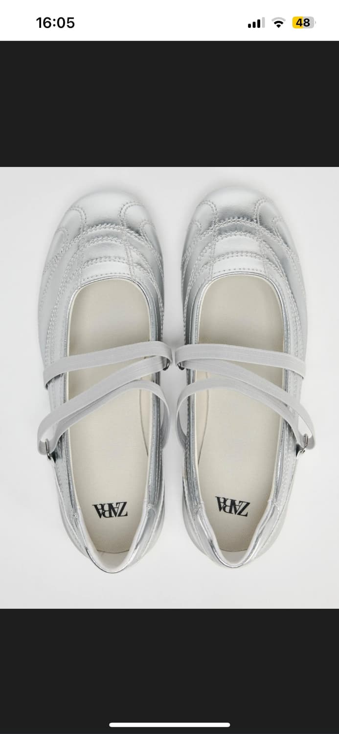 Zara 자라 스포츠 발레리나 플랫슈즈 상품이미지3