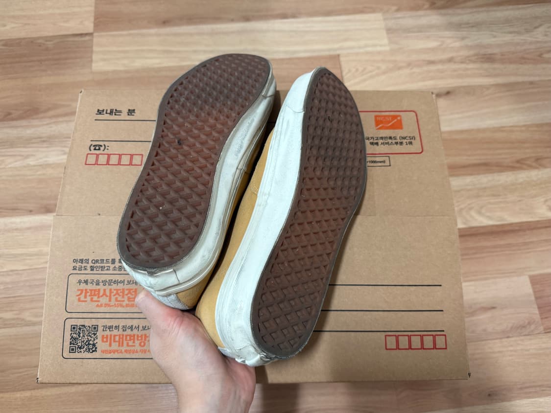 반스 어센틱 LX 스웨이드 옐로우 280 상품이미지2