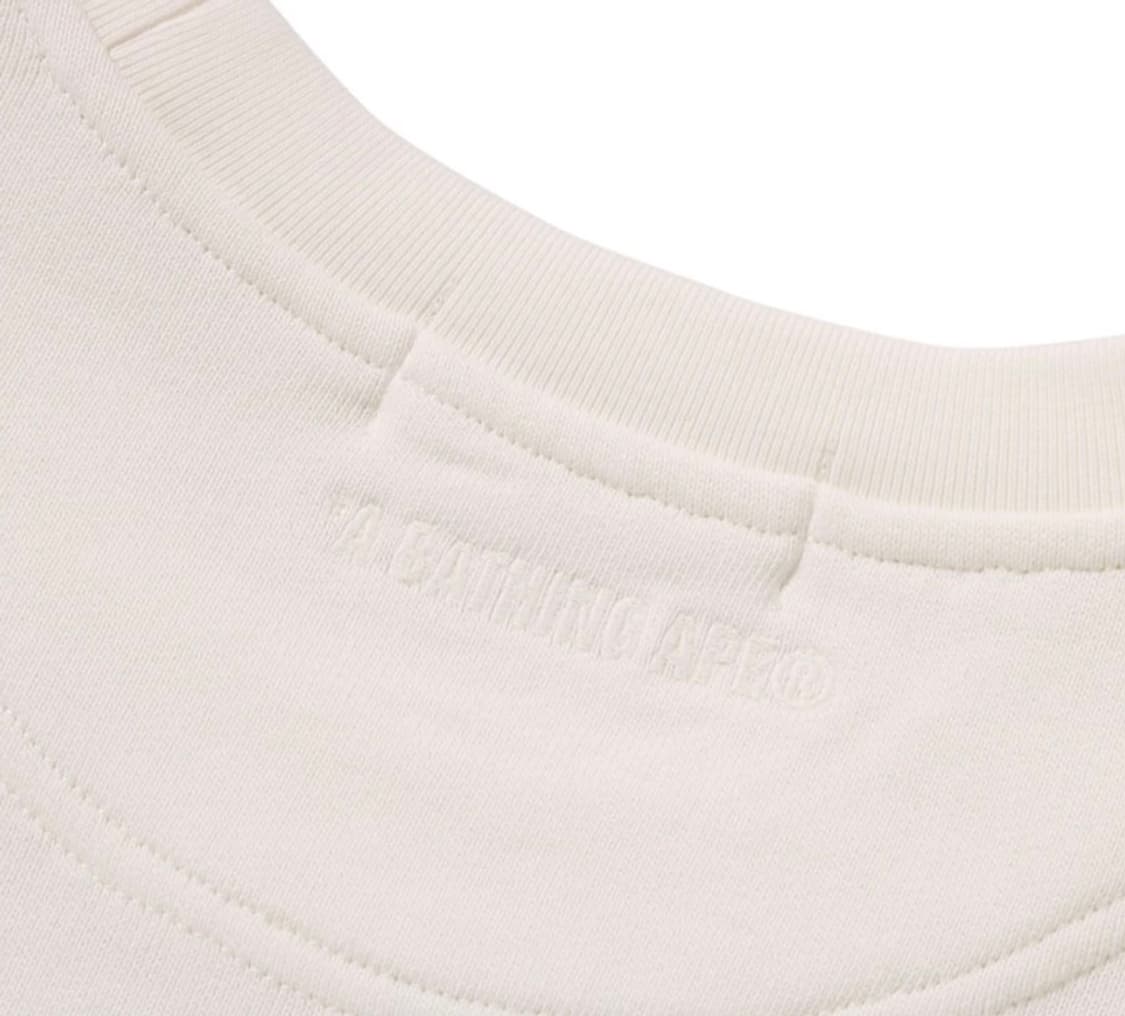 베이프 원 포인트 레귤러 핏 크루넥 맨투맨 상품이미지4