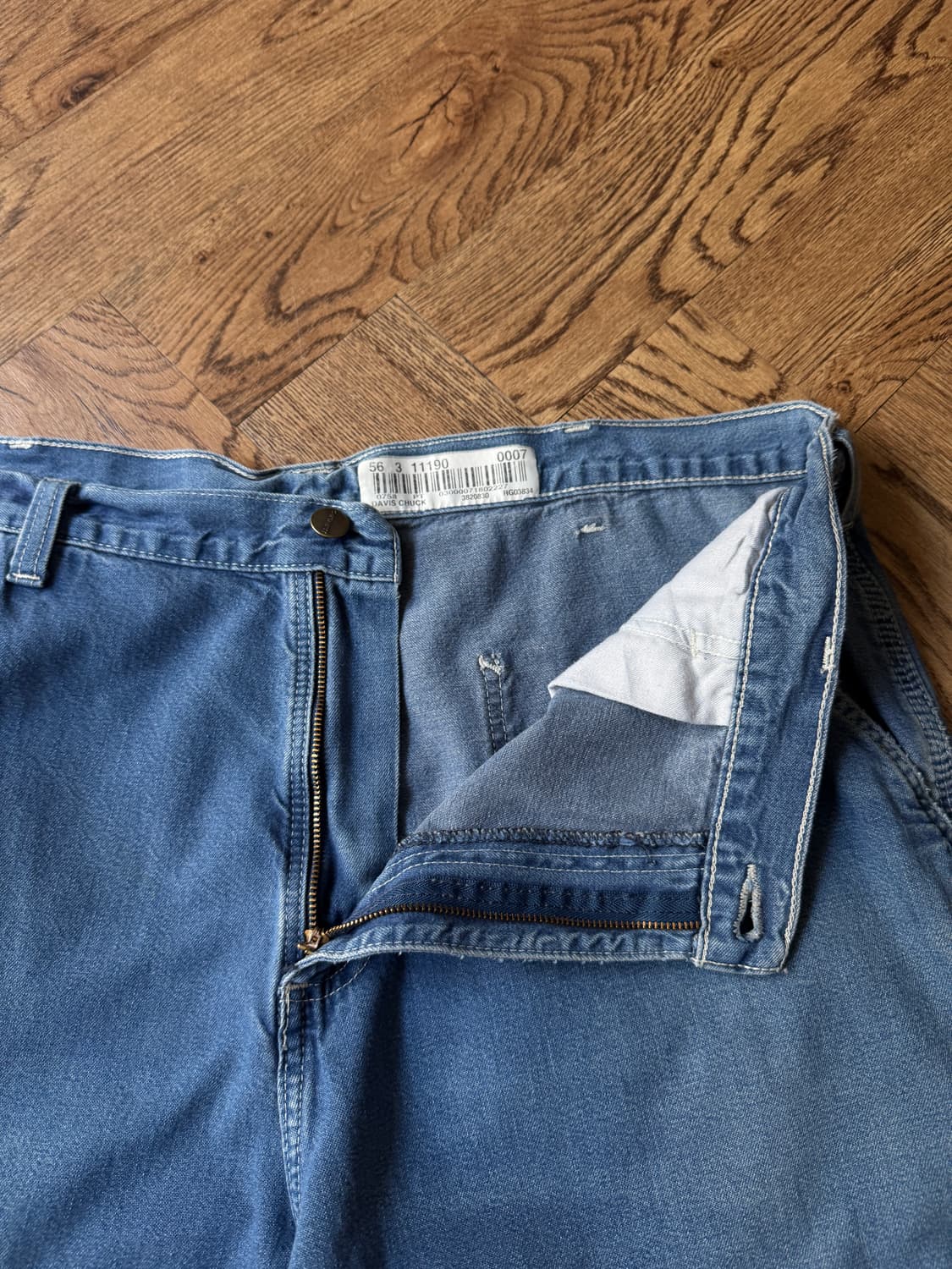 [38]칼하트 USA 싱글니 워크 데님 팬츠 상품이미지6