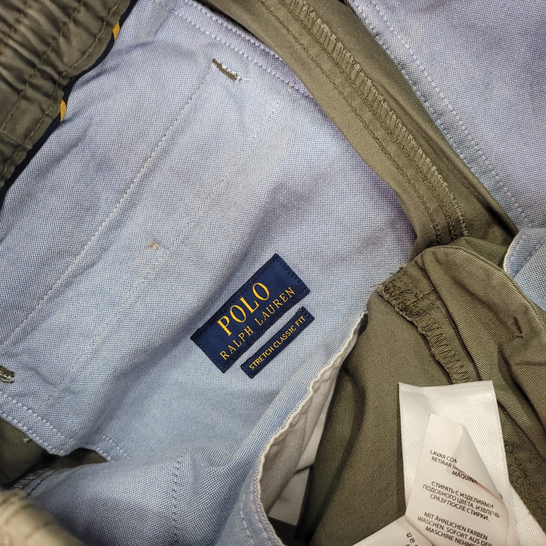 Polo 폴로 랄프로렌 카키색 반바지 상품이미지3