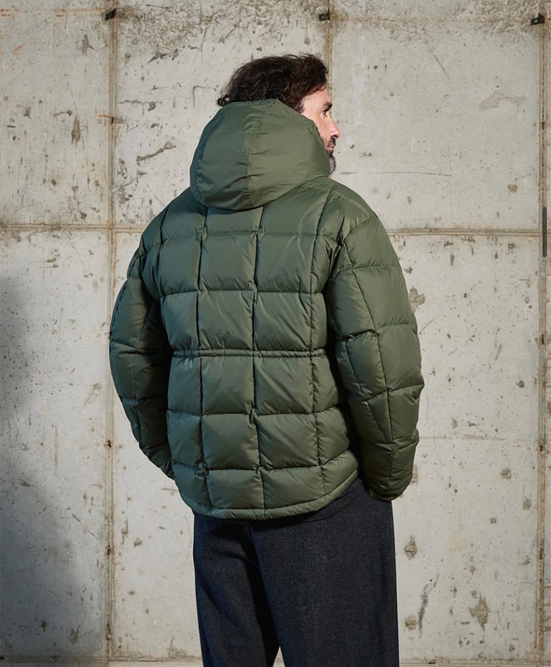 유니폼브릿지 카라코람 다운 파카 M 세이지 그린 상품이미지6