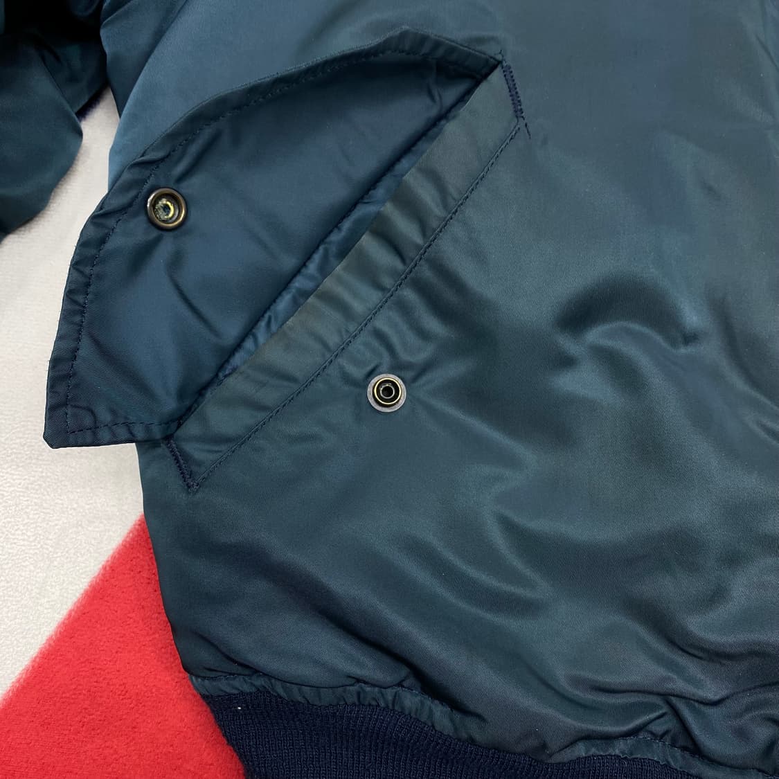 알파인더스트리 ma-1 항공점퍼 L  상품이미지10