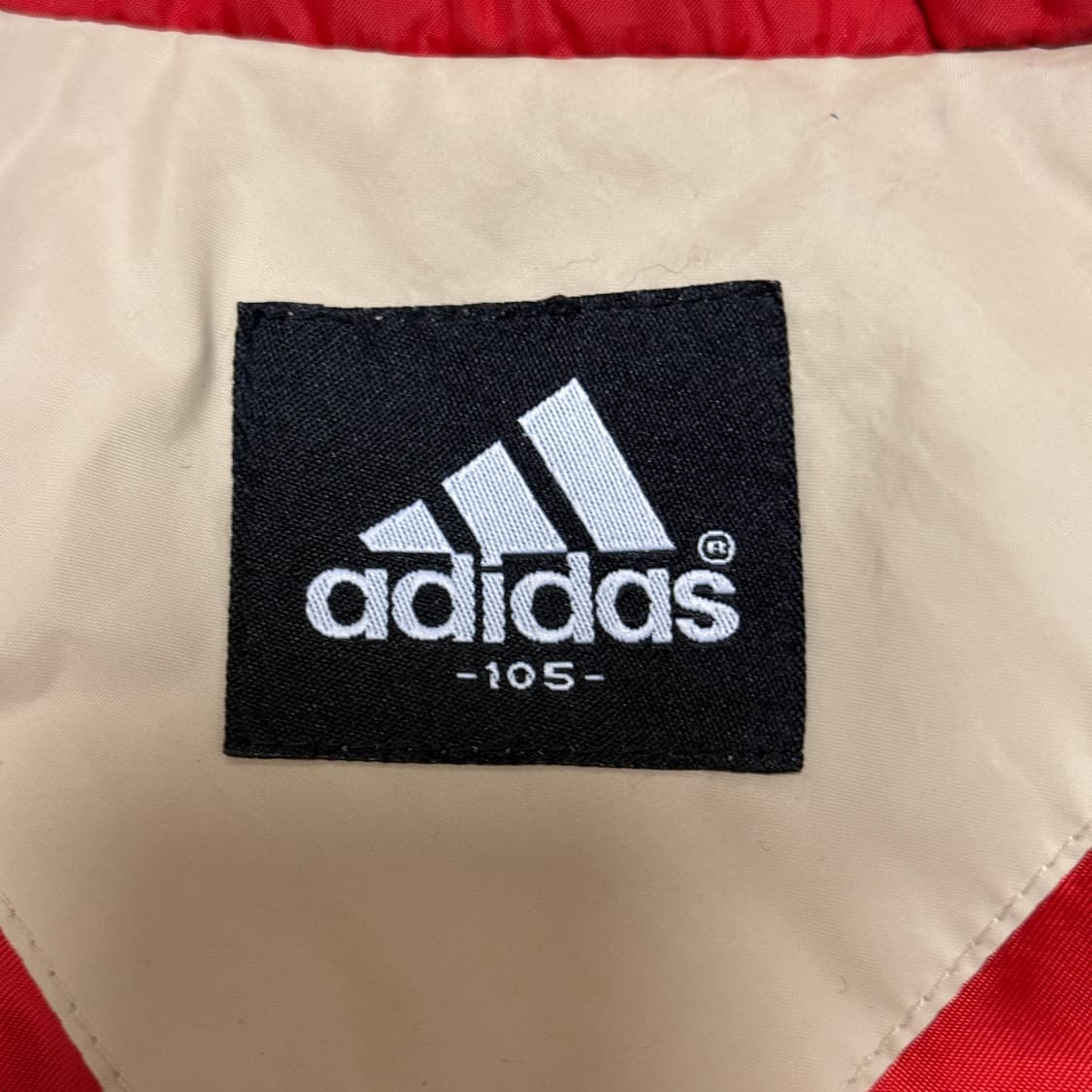 90s 아디다스 아이보리 패딩 베스트 XL 상품이미지7