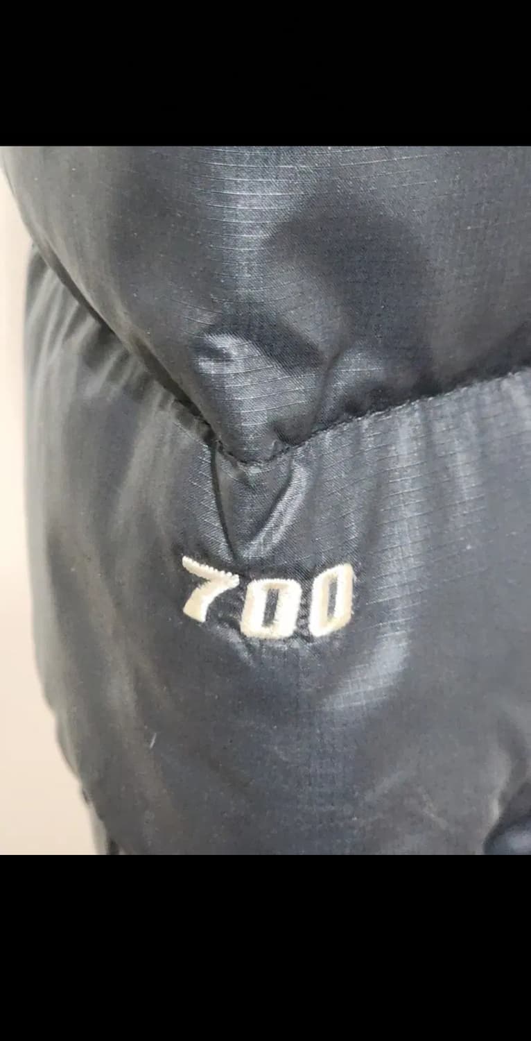 (L) 노스페이스 눕시 패딩점퍼 블랙 700 거위털 다운자켓  상품이미지5