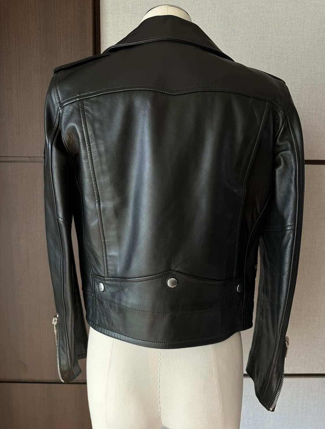 생로랑 레더 라이더 자켓 상품이미지5